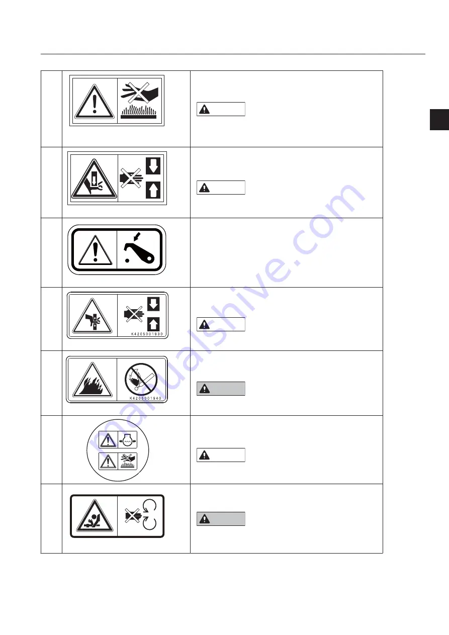 Baroness LM551 Owner'S Operating Manual Download Page 23