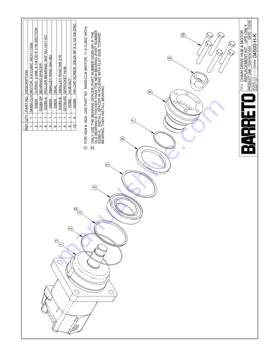 Barreto 1324 Manual Download Page 34