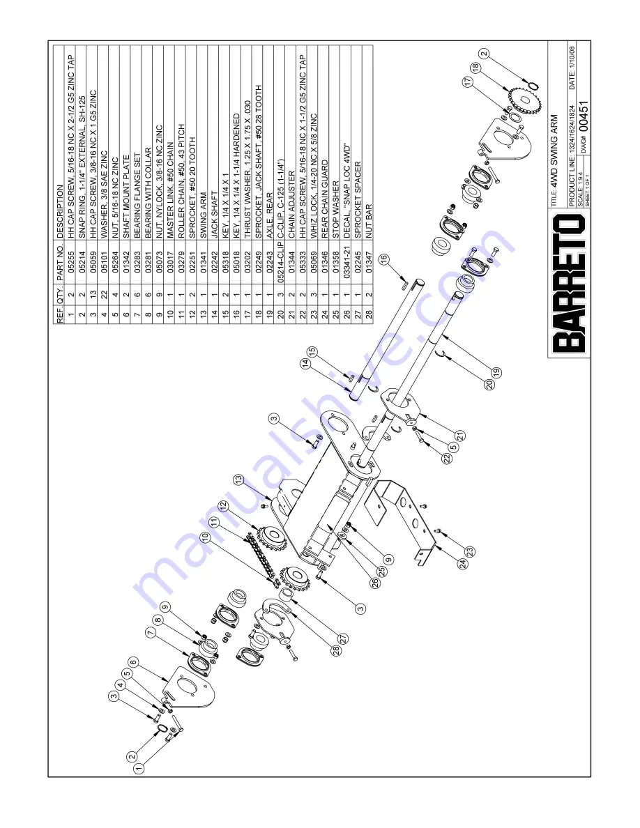 Barreto 1324 Manual Download Page 50