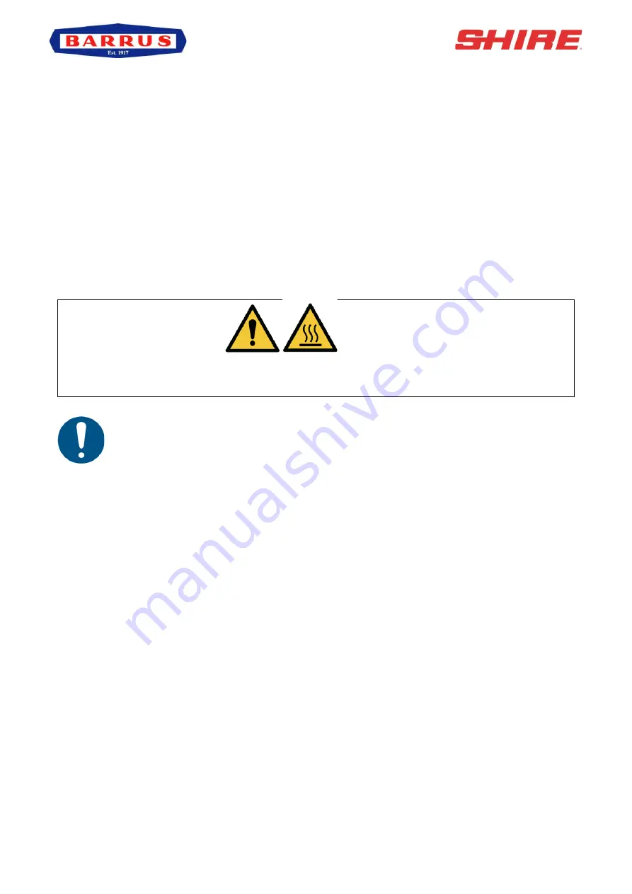 Barrus Shire 70 Manual Download Page 41