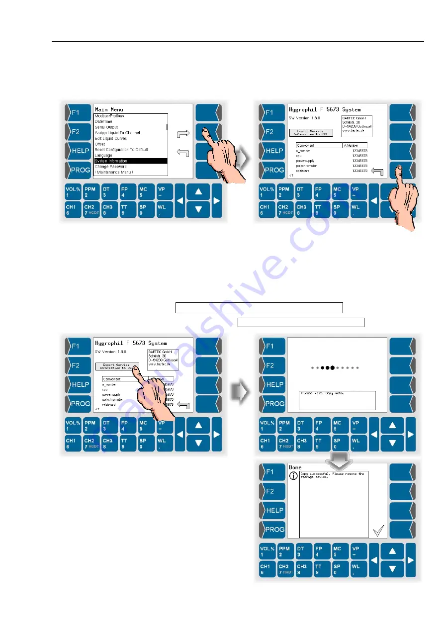 BARTEC BENKE HYGROPHIL F 5673 Operating Manual Download Page 105