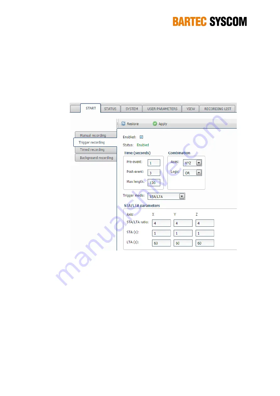 Bartec Syscom MR3000 Series Скачать руководство пользователя страница 41