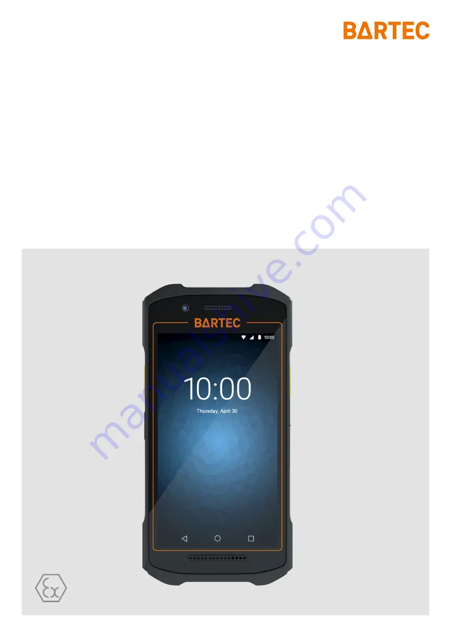 Bartec TC26ex-NI Quick Start Manual Download Page 1