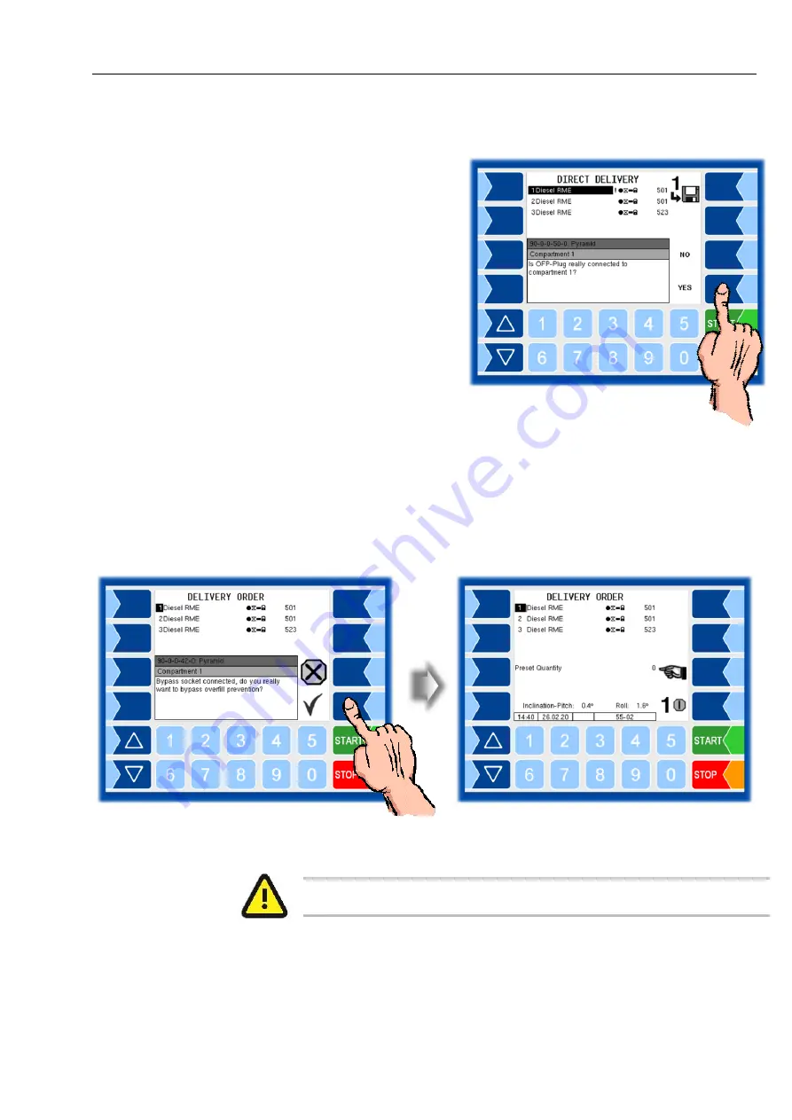 Bartec VOLUTANK Petro 3003 Operating Instructions Manual Download Page 49