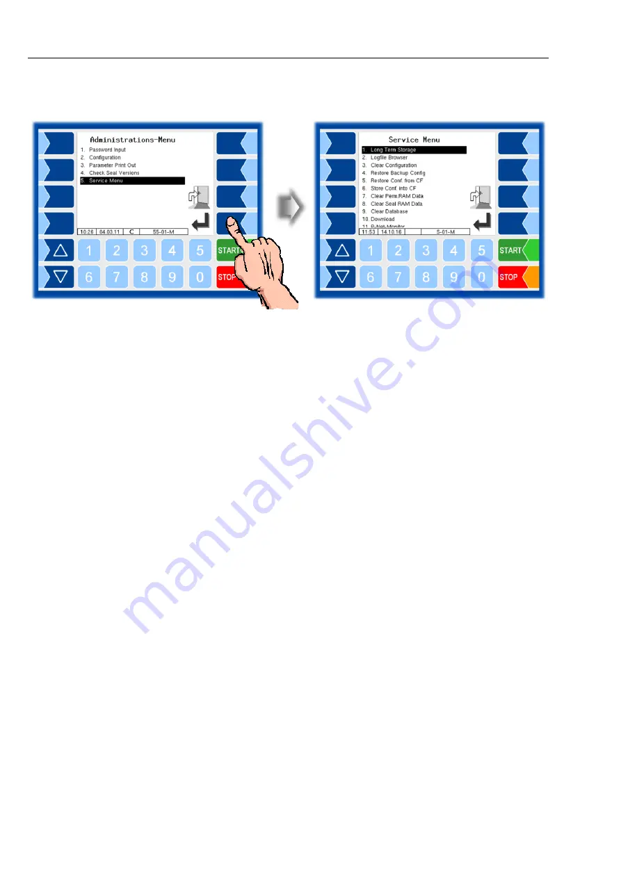 Bartec VOLUTANK Petro 3003 Operating Instructions Manual Download Page 74