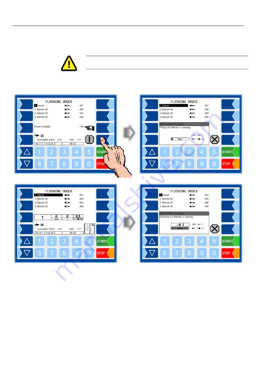 Bartec VOLUTANK Petro 3003 Operating Instructions Manual Download Page 100