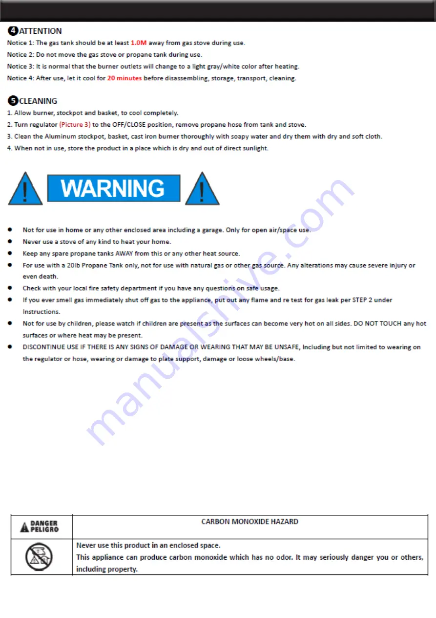 Barton 95528 Owner'S Manual And Safety Instructions Download Page 8