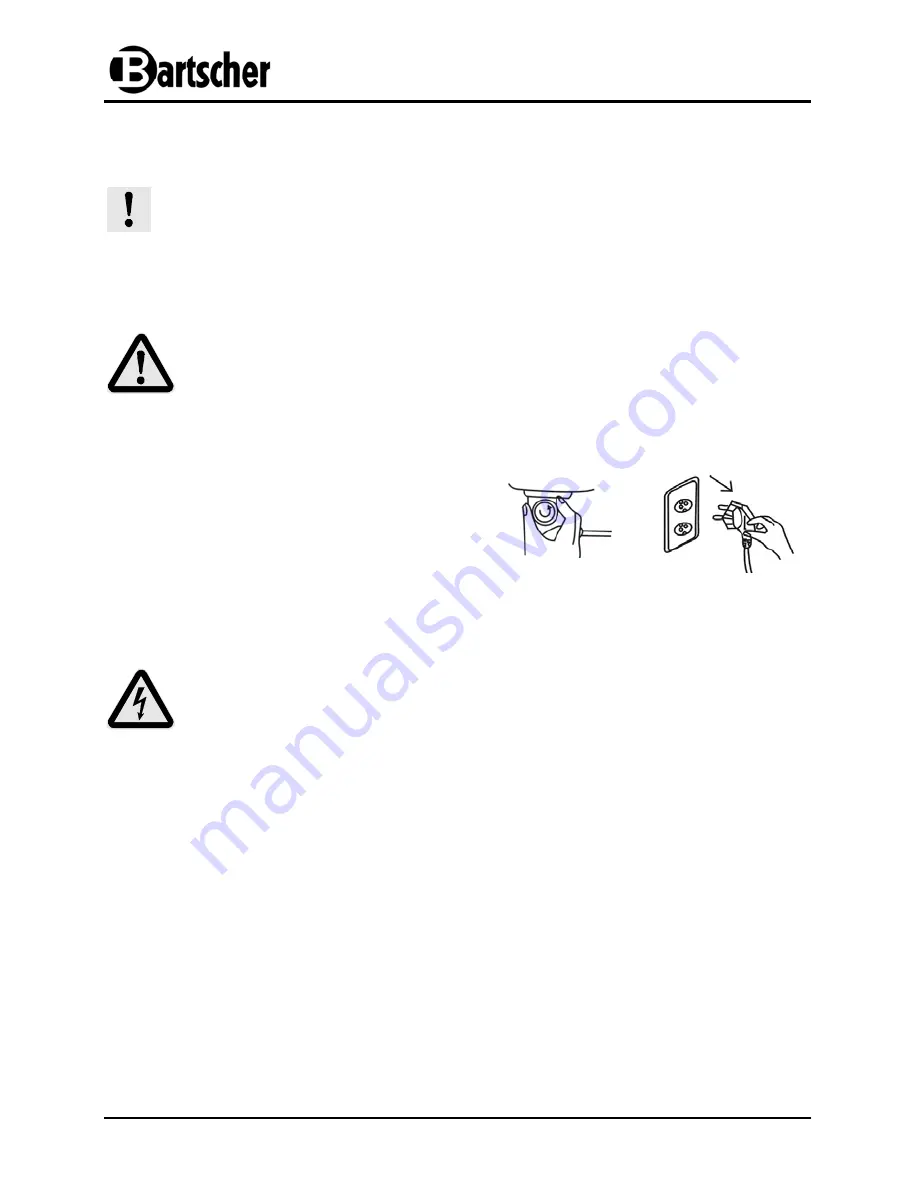 Bartscher 150.340 Instruction Manual Download Page 28