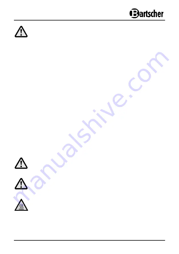 Bartscher 370037 Manual Download Page 6