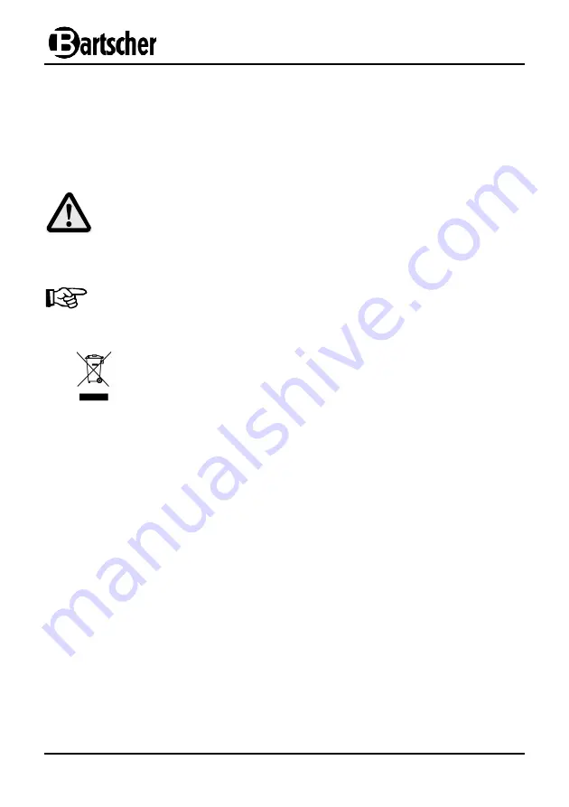 Bartscher 900003 Instruction Manual Download Page 55