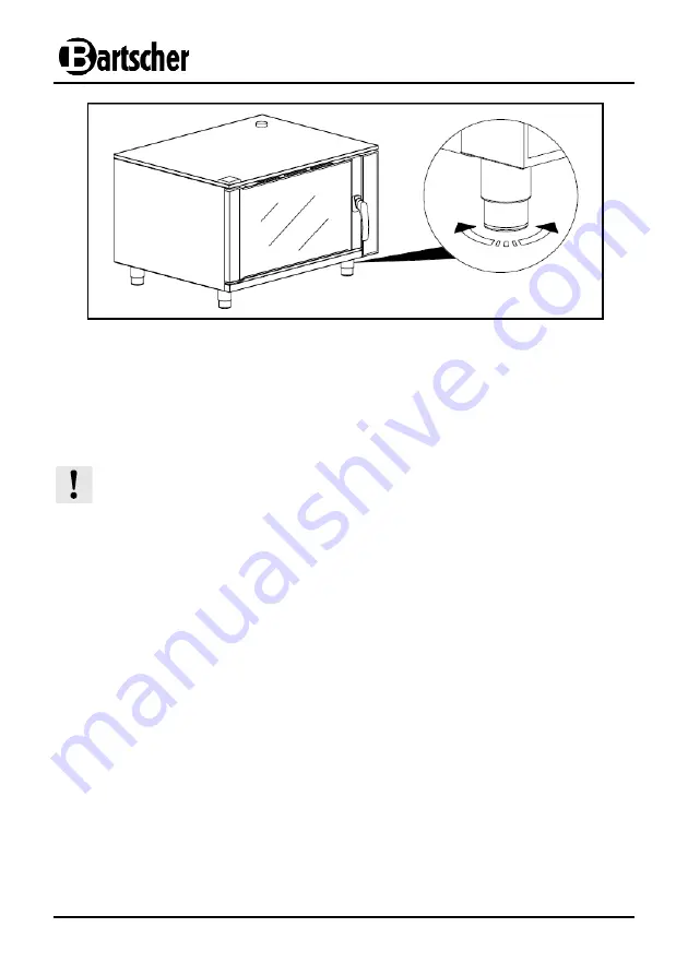 Bartscher AC 433V0 Instruction Manual Download Page 12