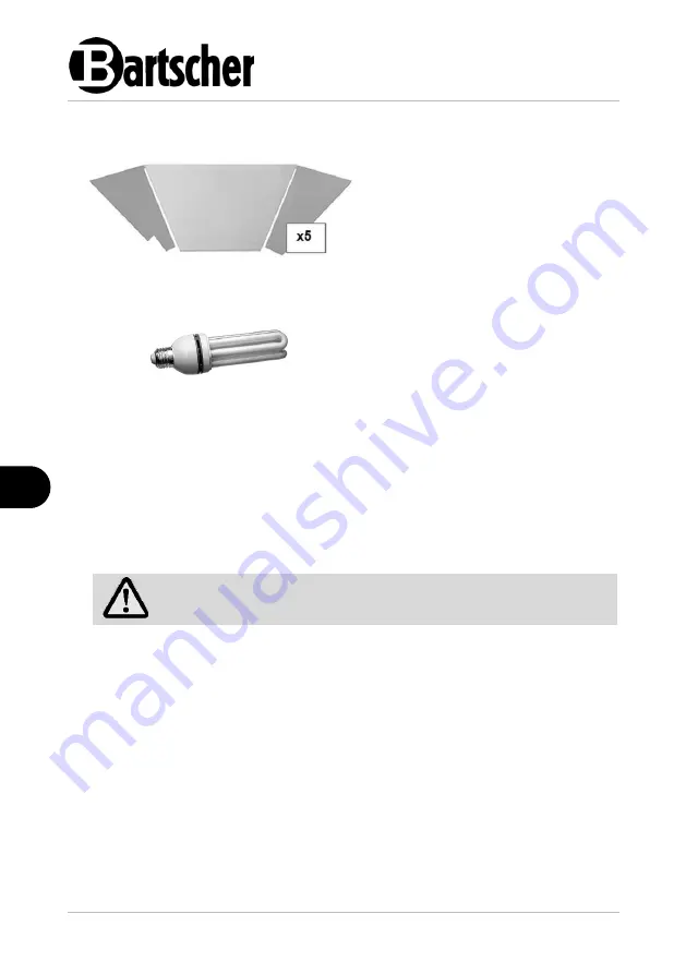 Bartscher IF-92 Instruction Manual Download Page 12