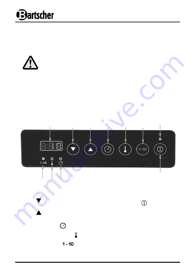 Bartscher IW 35 PRO-2 Manual Download Page 17