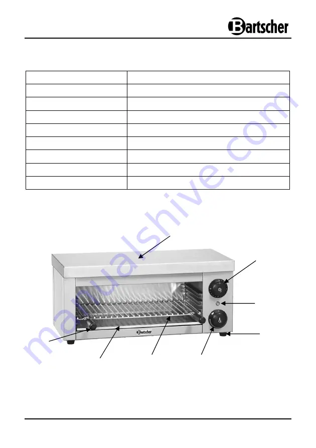 Bartscher Salamander 100 Instruction Manual Download Page 33