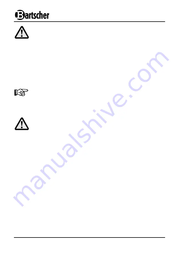 Bartscher Salamander 100 Instruction Manual Download Page 36