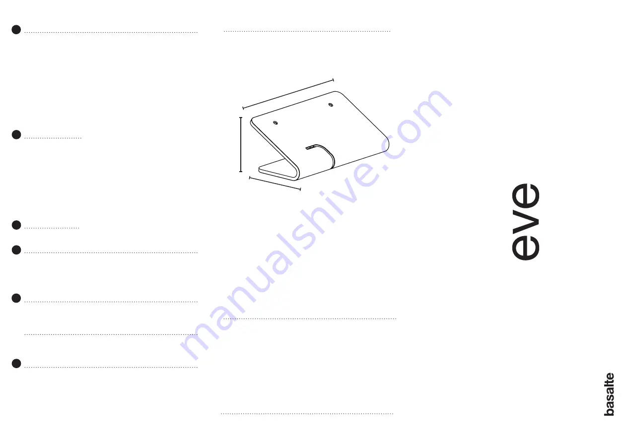 Basalte Eve Curve Скачать руководство пользователя страница 1