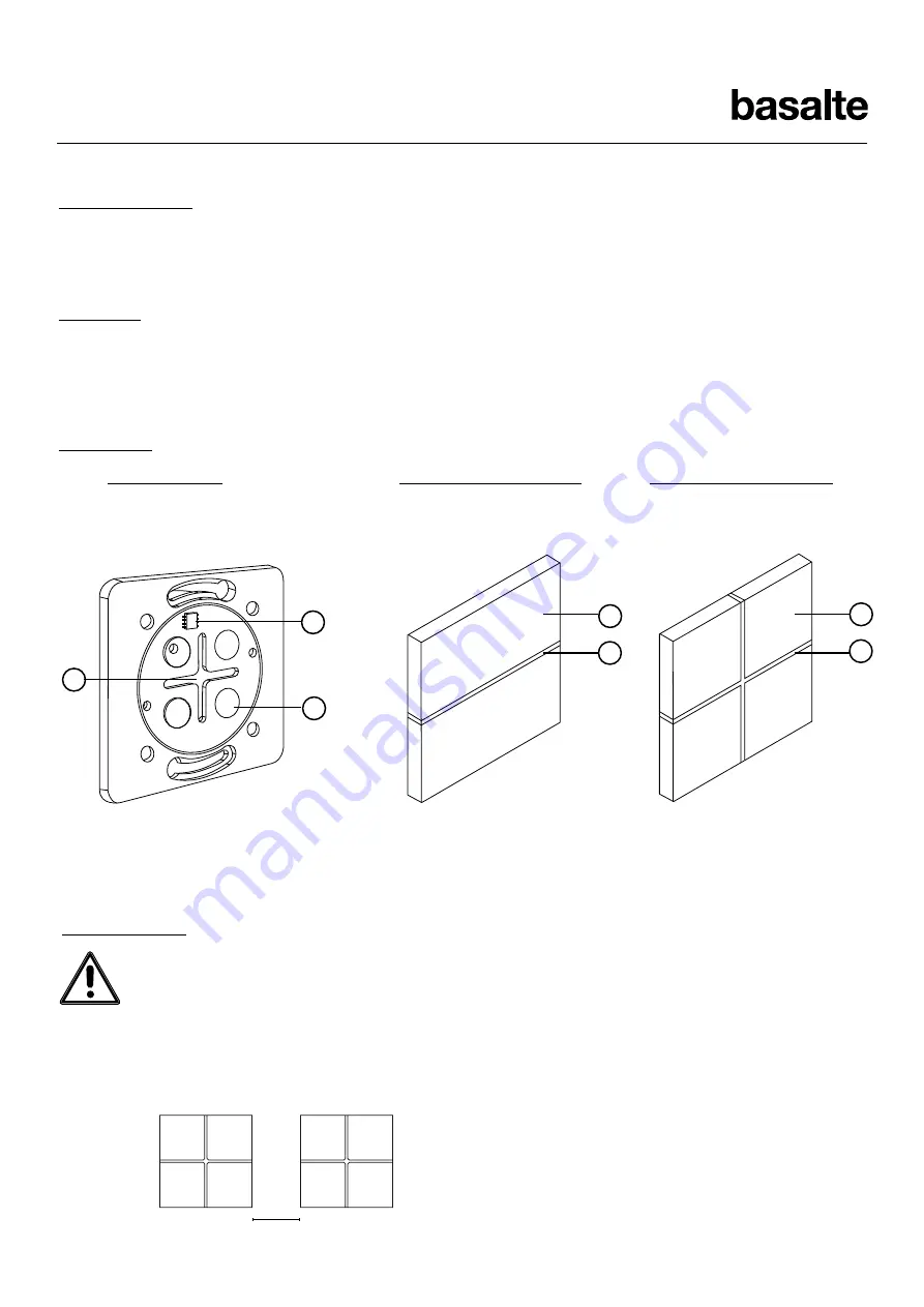 Basalte SENTIDO CRESNET 201 Series Instruction Manual Download Page 1