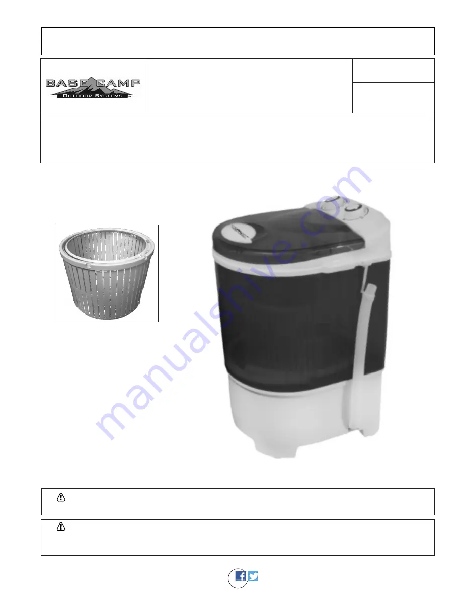 Base Camp F235884 Operating Instructions And Owner'S Manual Download Page 7