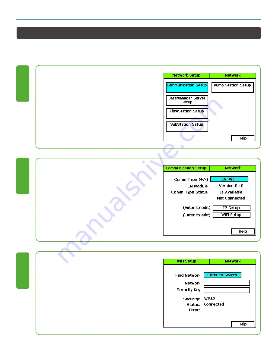 Base Line Cloud Network BL-CLOUD-WFE Installation And Configuration Manual Download Page 18