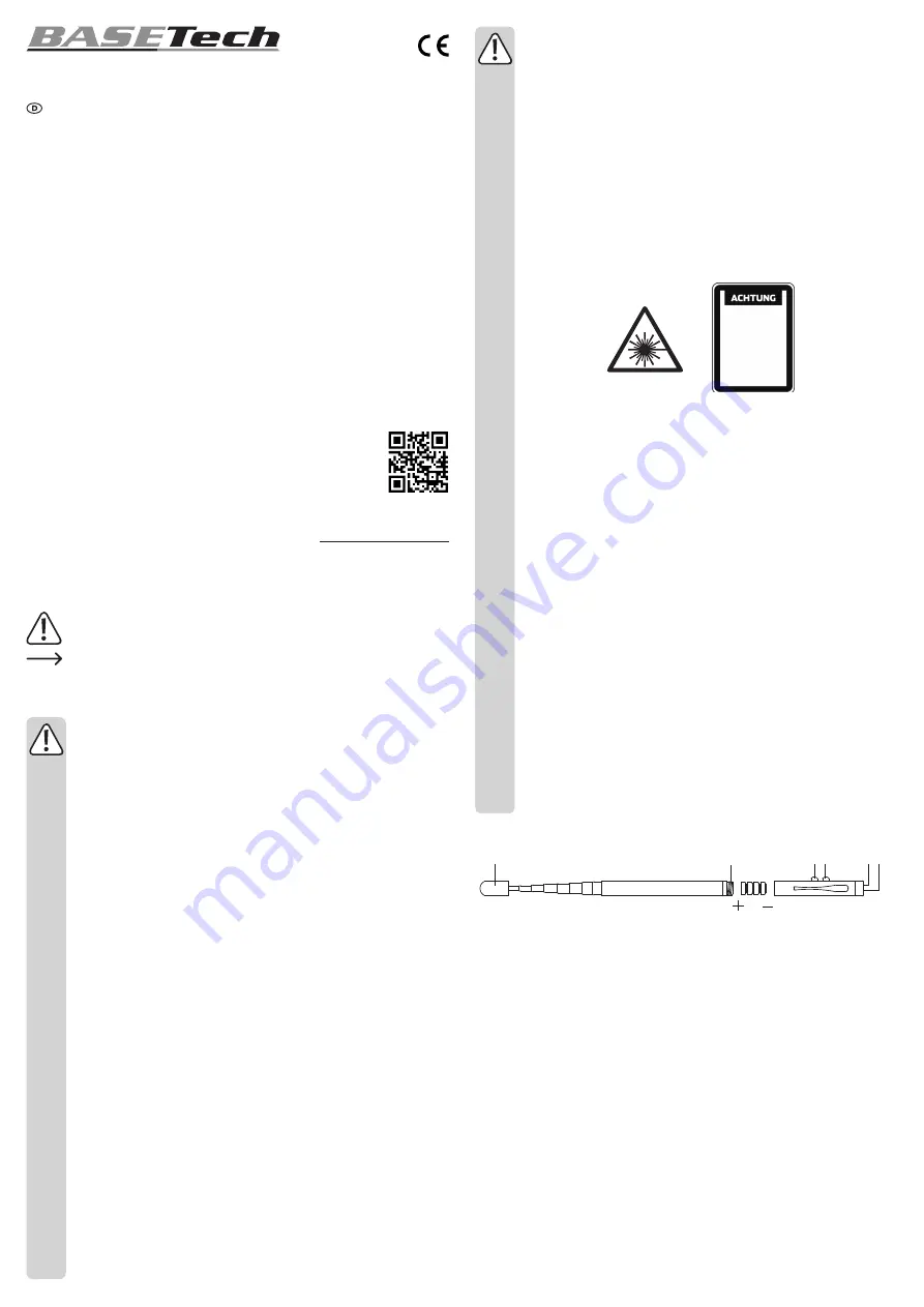 BASETech 1681494 Operating Instructions Manual Download Page 1