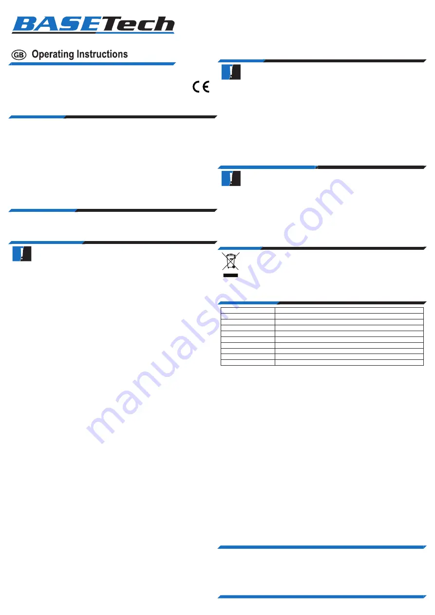 BASETech PPC-5MU Скачать руководство пользователя страница 2