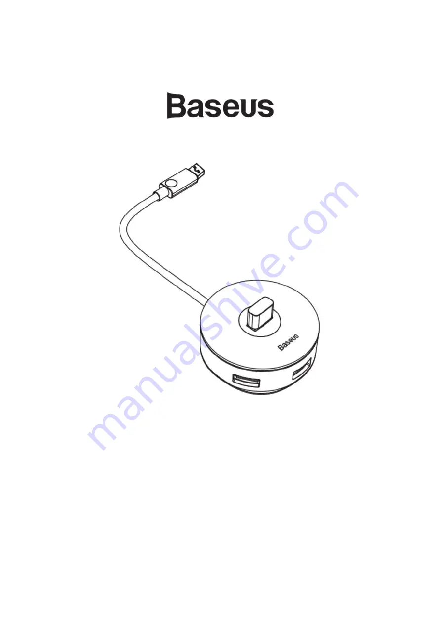 Baseus CAHUB-F01 User Manual Download Page 1