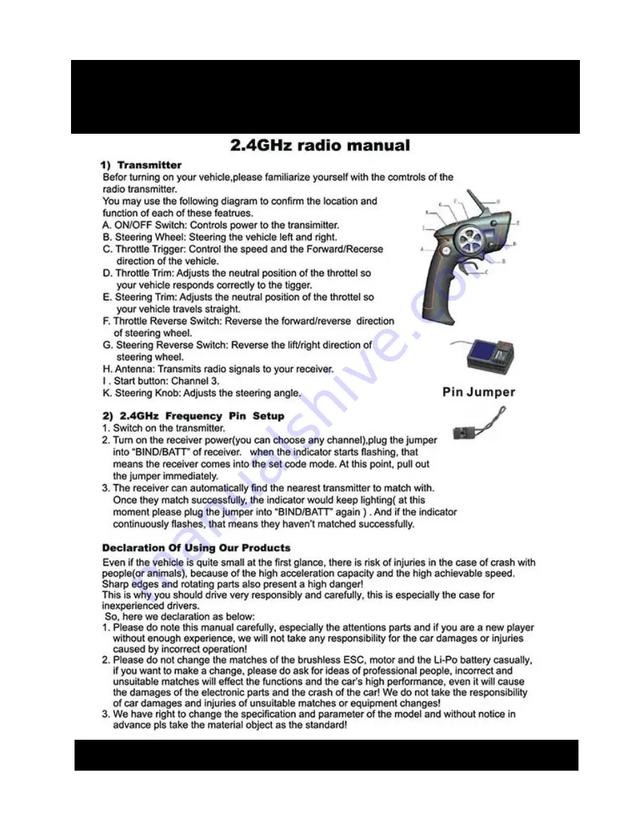 Basher Sabertooth Instruction Manual Download Page 11