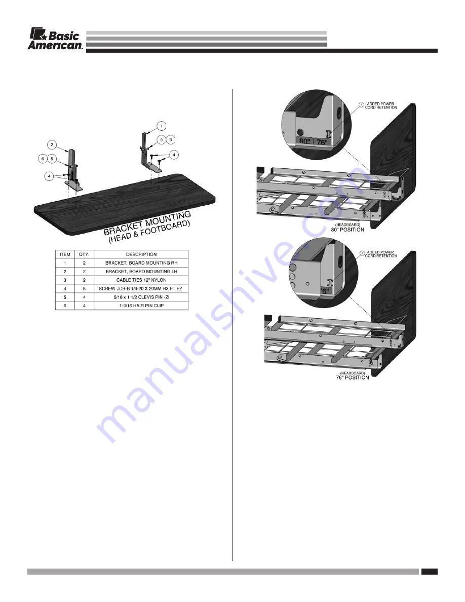 Basic American Matrix 4000 Series Instruction Manual Download Page 12