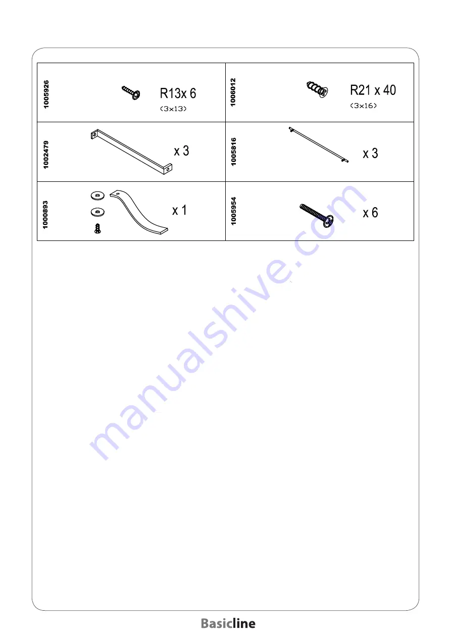 Basic Line VICENZA Chest Скачать руководство пользователя страница 24