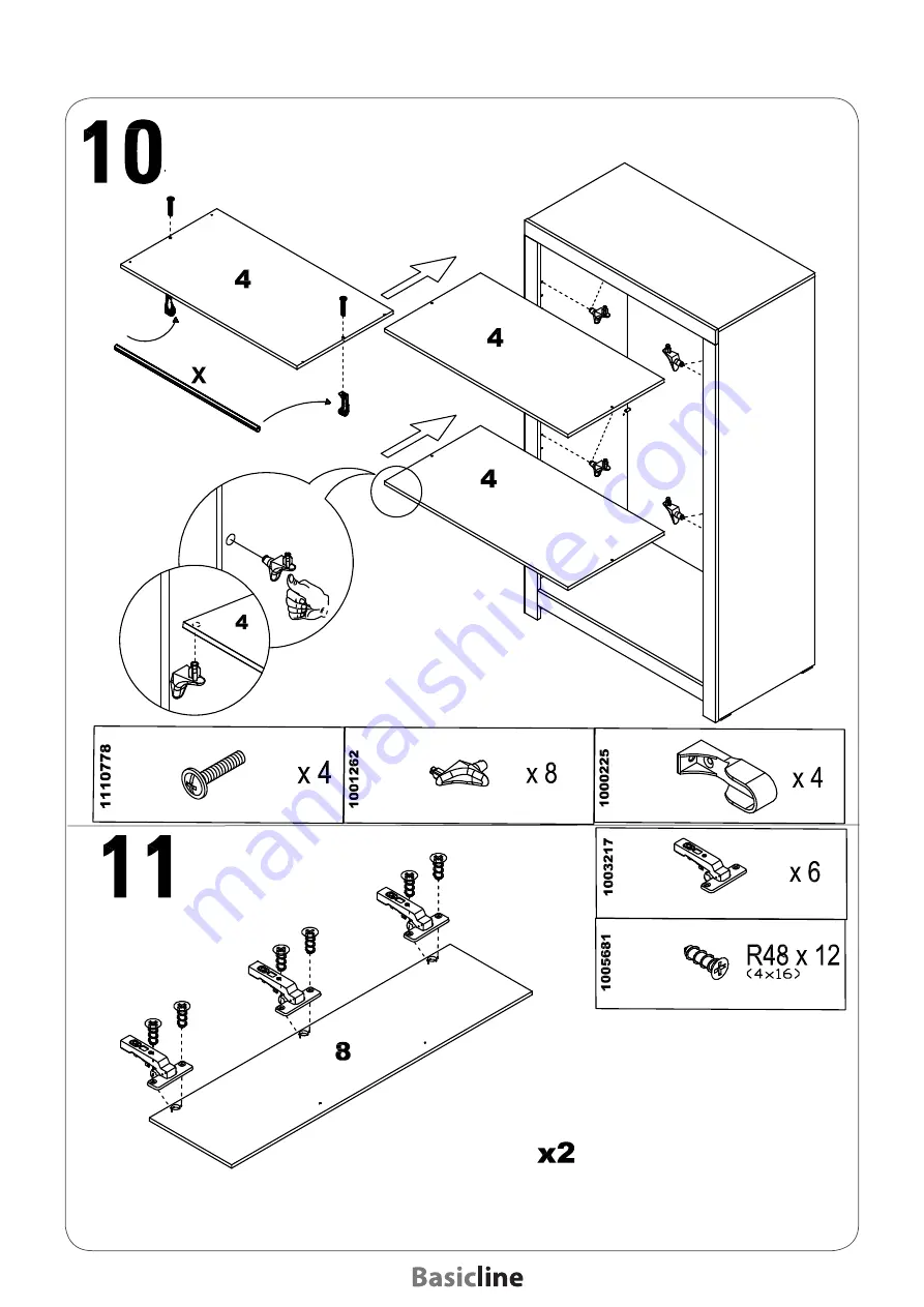 Basic Line VICENZA Chest User Manual Download Page 49