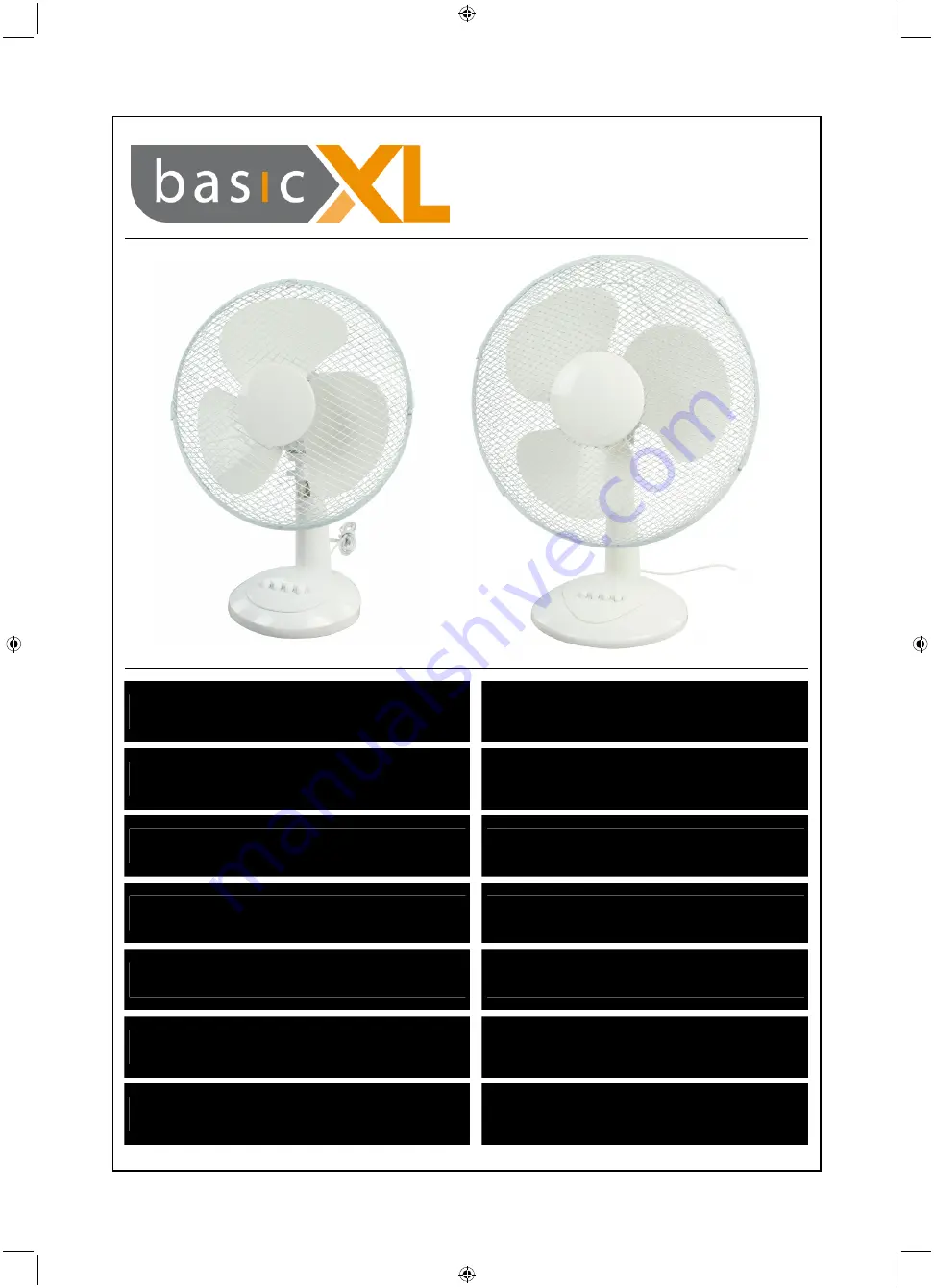 Basic XL BXL-FN12 Manual Download Page 1