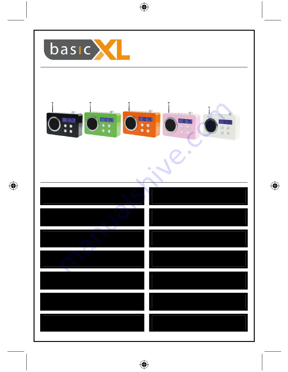 Basic XL BXL-TR250 User Manual Download Page 1