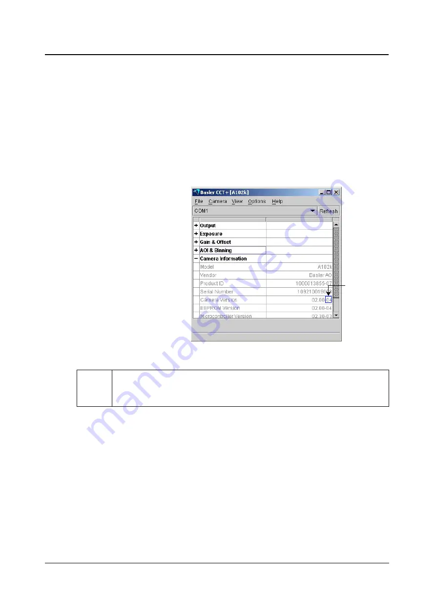 Basler A102K User Manual Download Page 10