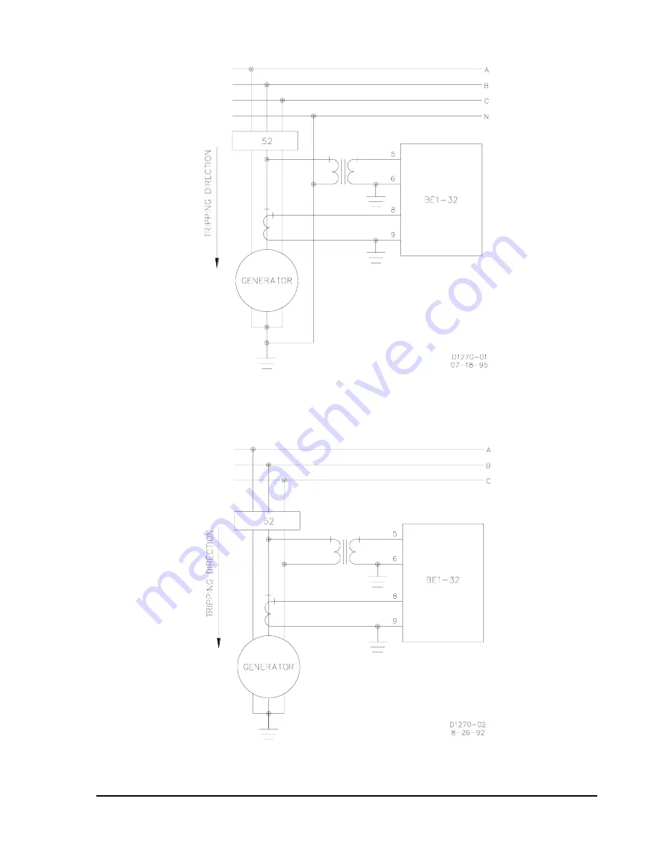 Basler BE1-32 O/U Instruction Manual Download Page 53