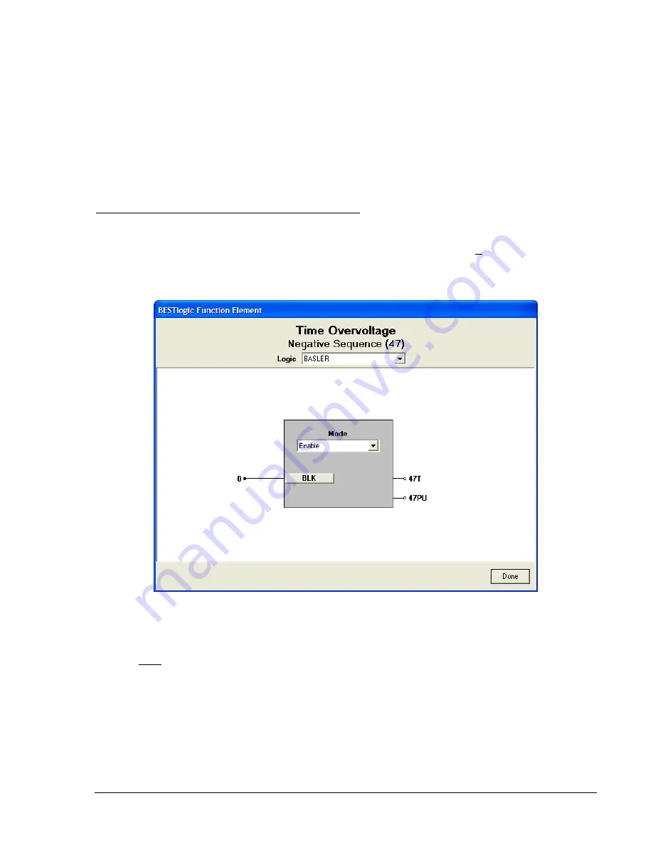 Basler BE1-CDS240 Instruction Manual Download Page 127