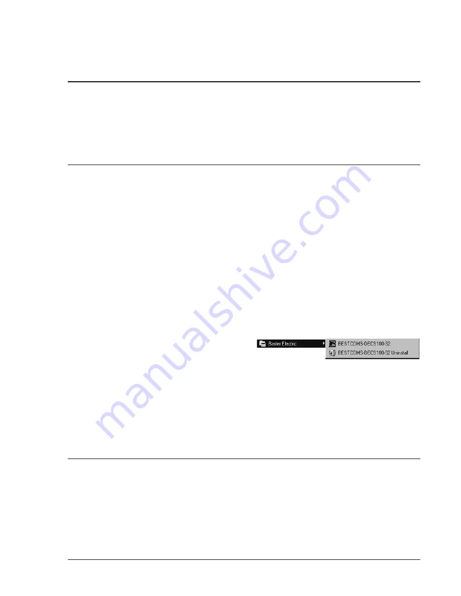 Basler DECS-100 Instruction Manual Download Page 37