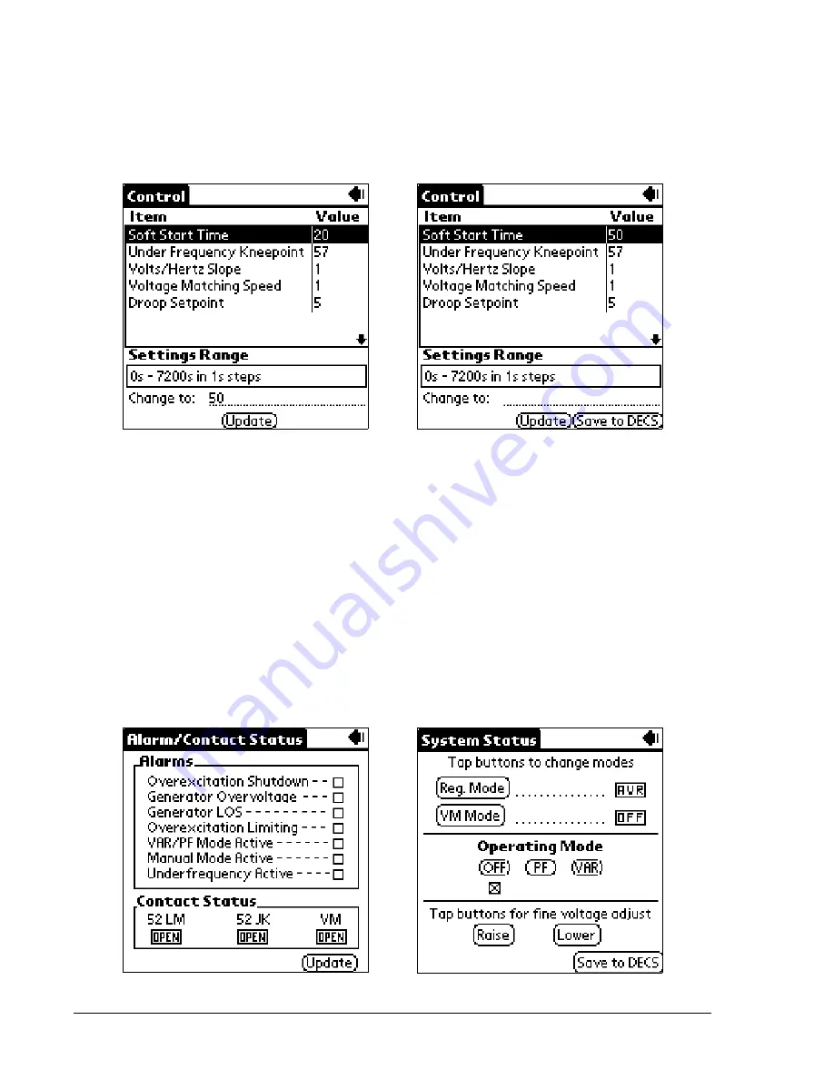 Basler DECS-100 Instruction Manual Download Page 67