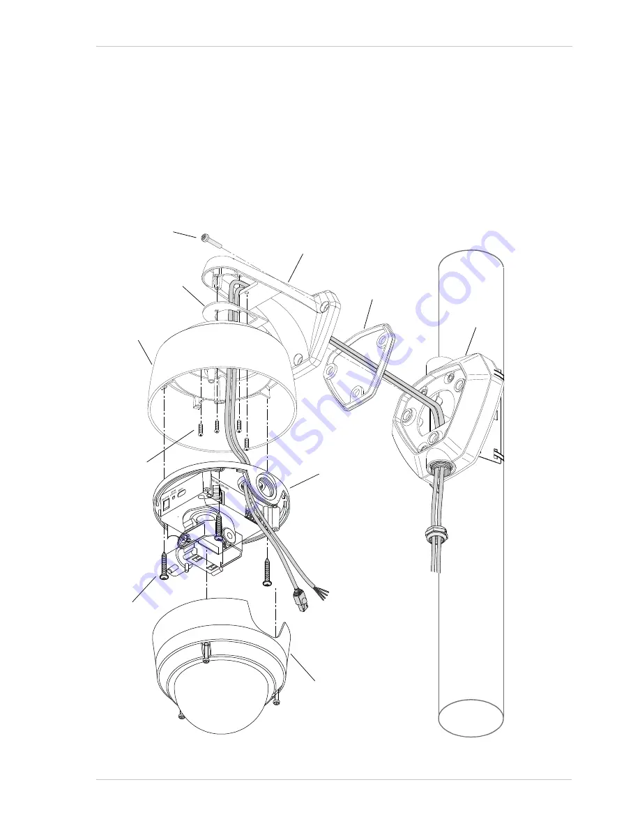 Basler IP Fixed Dome Camera Installation Manual Download Page 7