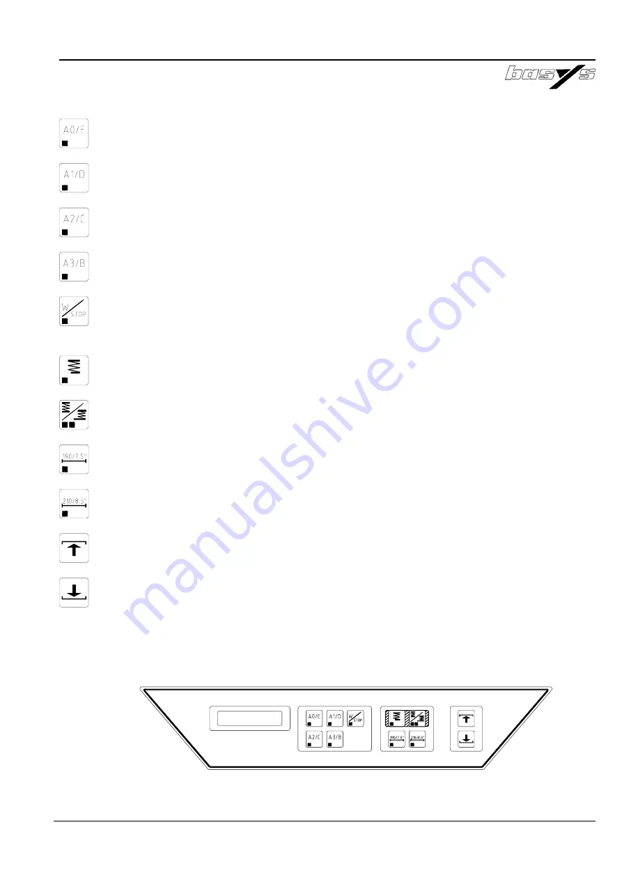 BaSys FOLDJET 2000 General Operations Manual Download Page 3