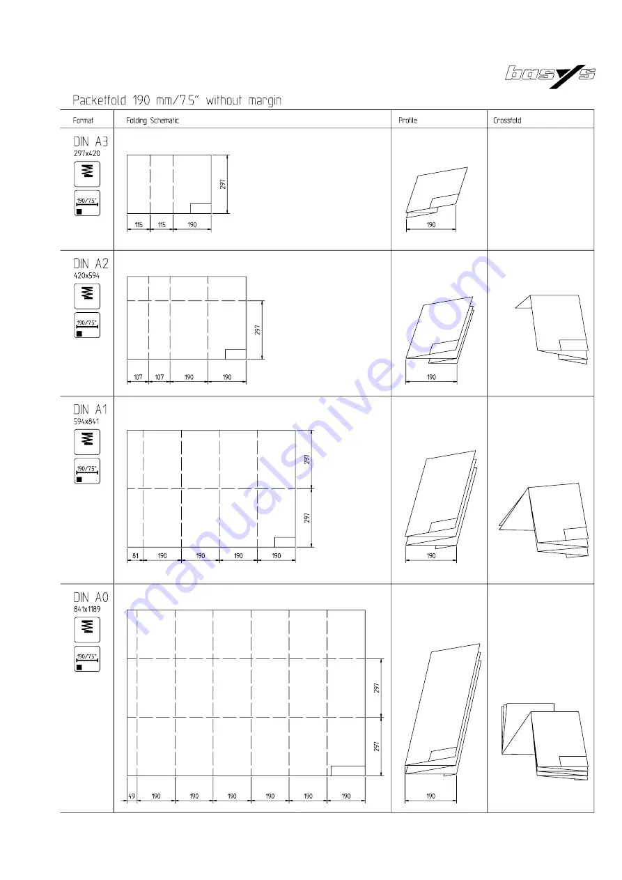 BaSys FOLDJET 2000 General Operations Manual Download Page 12