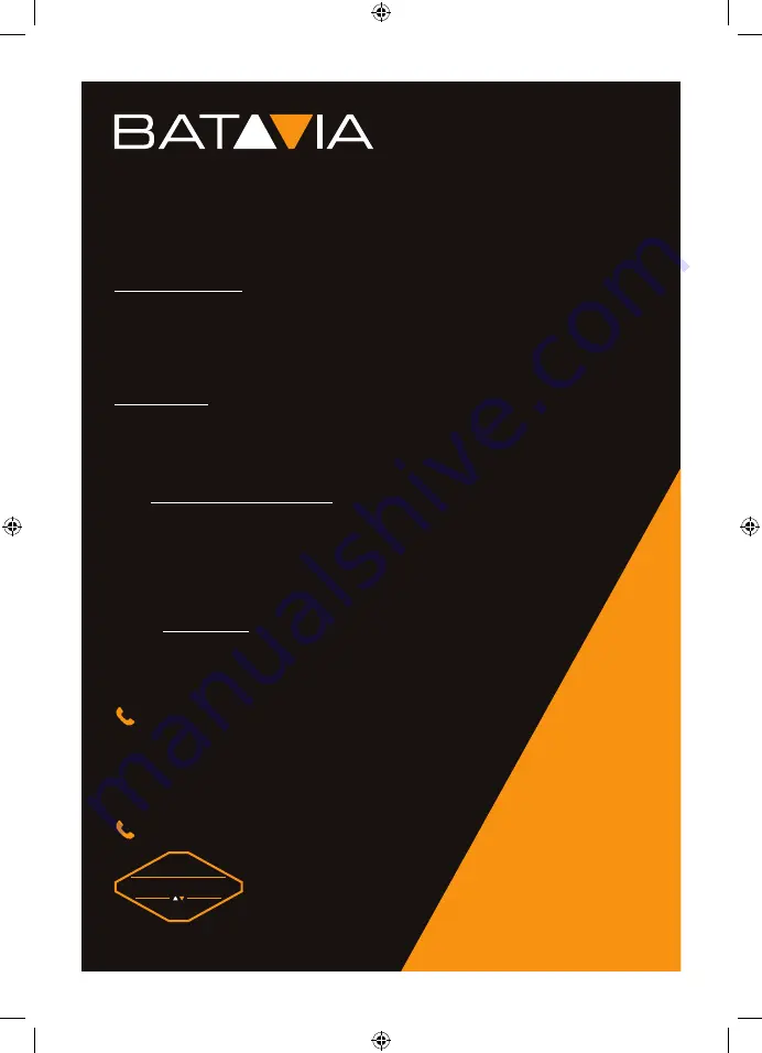 Batavia ?MAXXPACK ?Nexxsaw?BT-NXS001 Operating Instructions Manual Download Page 40