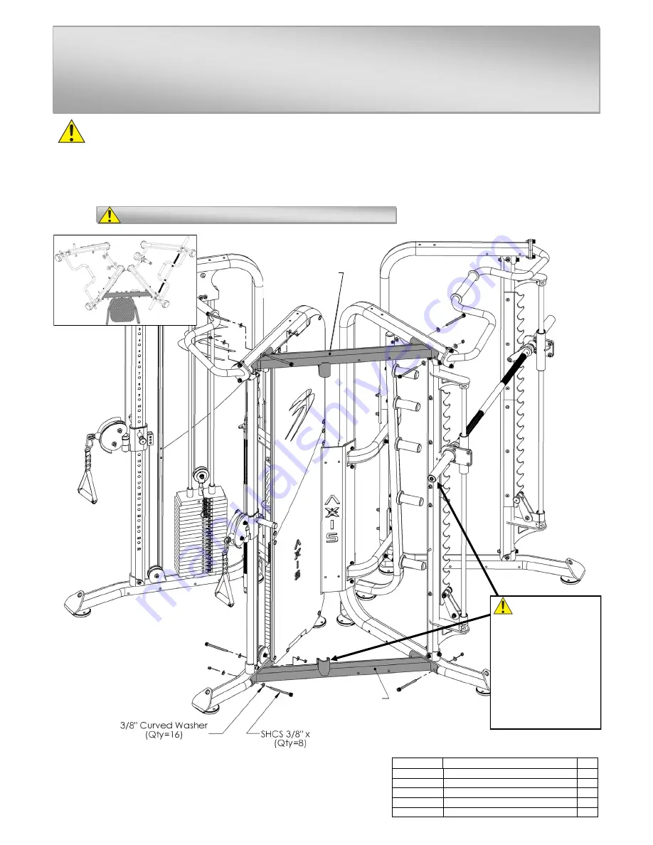 Batca AXIS Dip/Plyo Platform Owner'S Manual Download Page 4