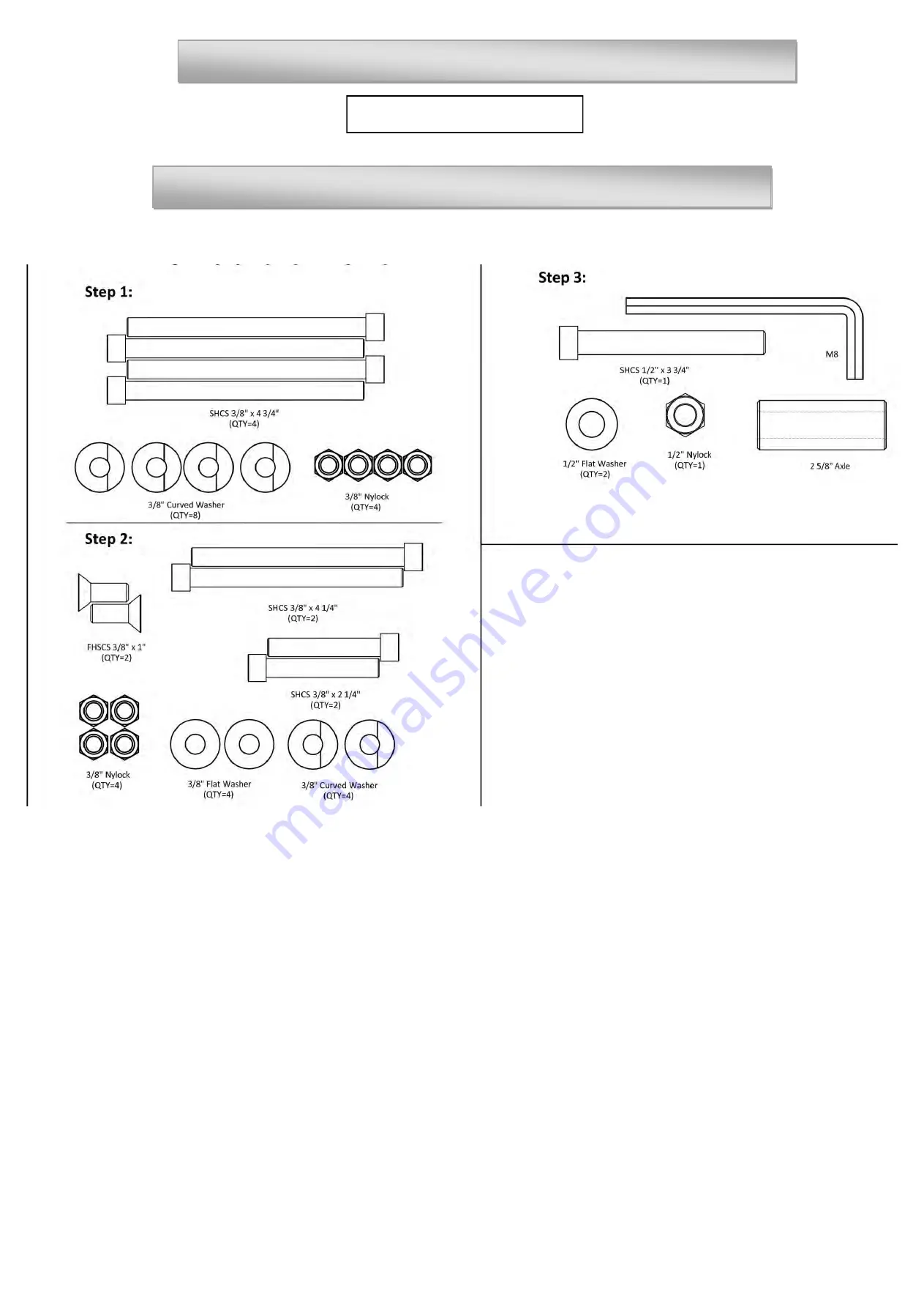 Batca AXIS Rotational Trainer Owner'S Manual Download Page 3