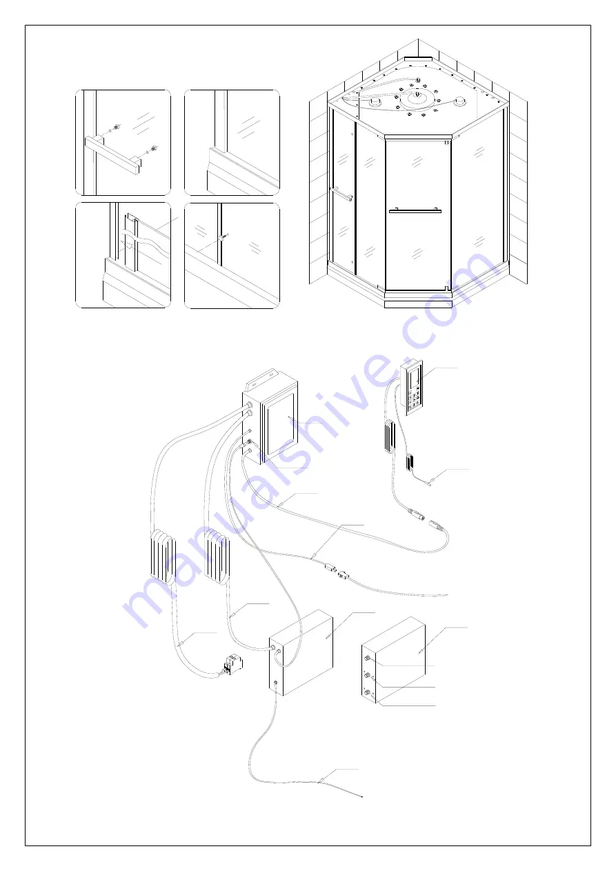 Bath Authority DreamLine Neptune Installation Instructions Manual Download Page 15