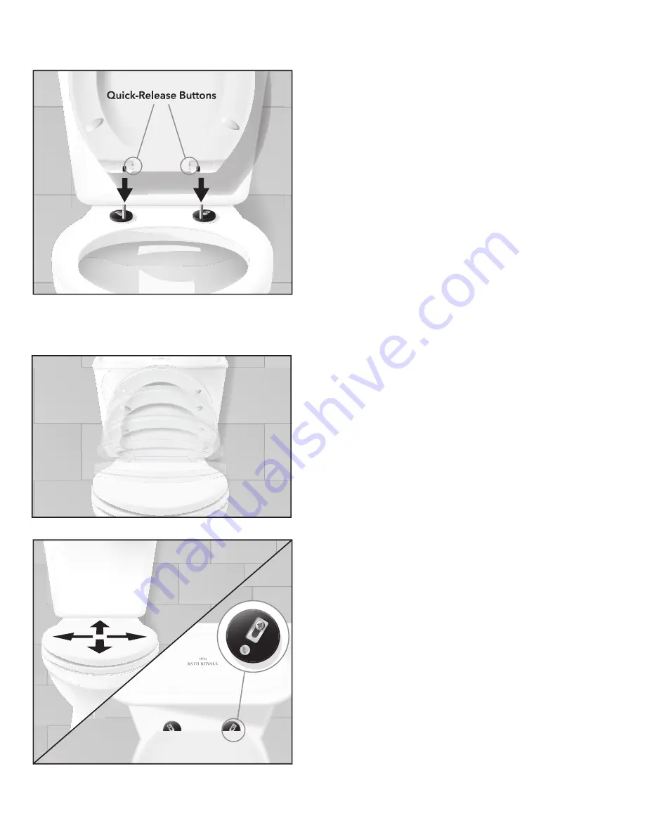 Bath Royale MasterSuite BR283 Round Скачать руководство пользователя страница 5