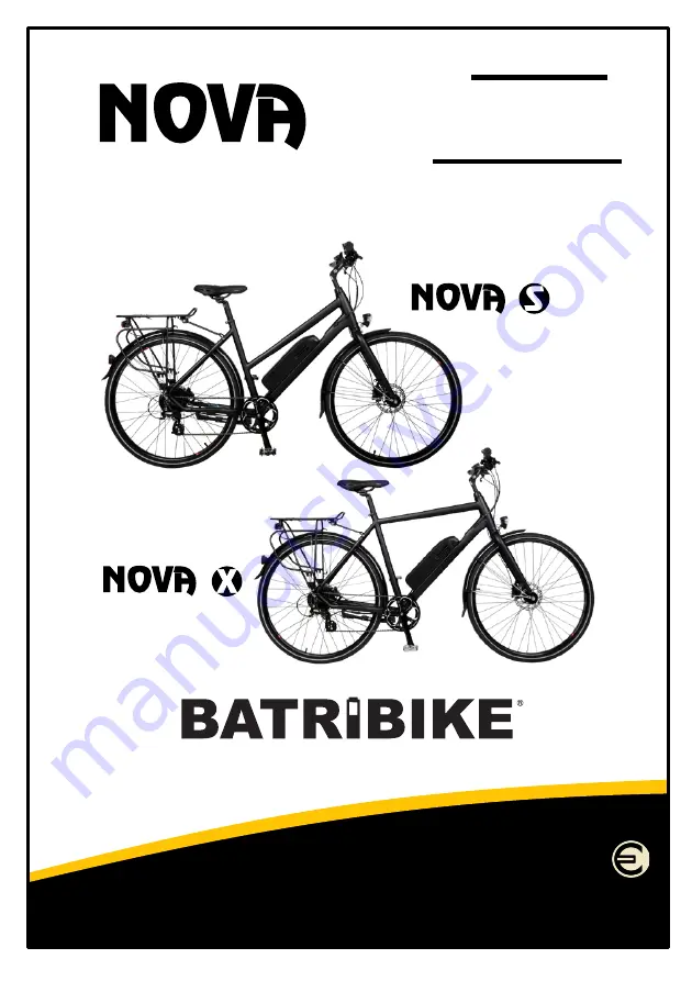 Batribike Nova S Owner'S Manual Download Page 1