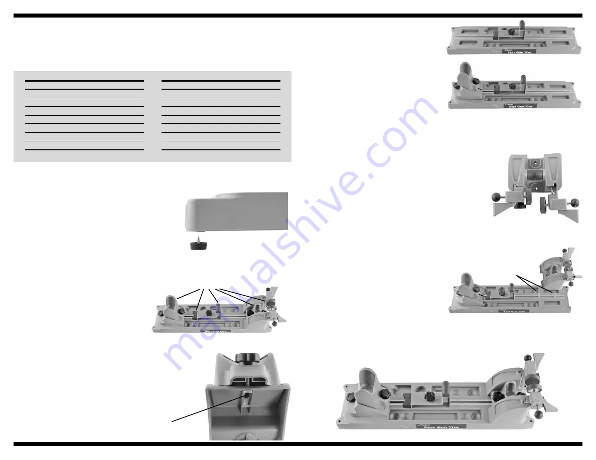 Battenfeld Tipton Best Gun Vise Скачать руководство пользователя страница 2