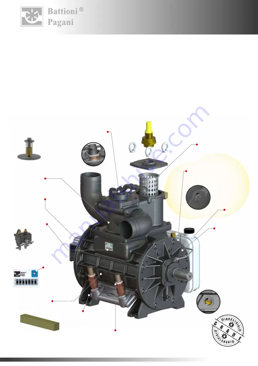 battioni Pagani BALLAST 11000 Скачать руководство пользователя страница 3