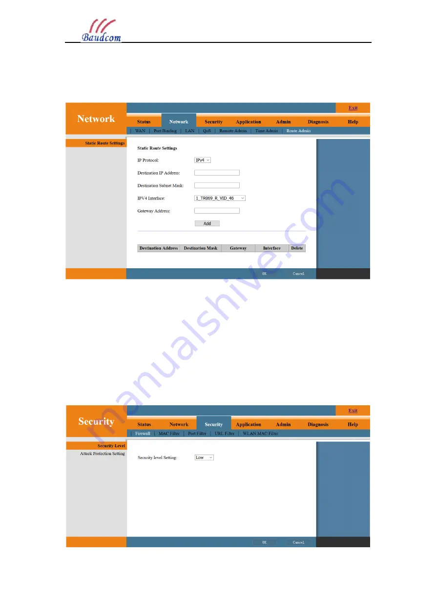 Baudcom BD-ONU-414RWT-H User Manual Download Page 27