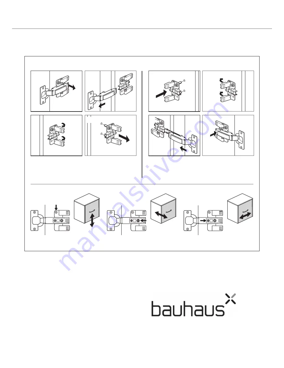 bauhaus 300 Double Drawer Unit Скачать руководство пользователя страница 4